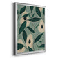 Monochrome Avocados - Modern Framed Canvas Print