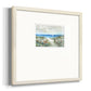 Coastal Garden Premium Framed Print Double Matboard