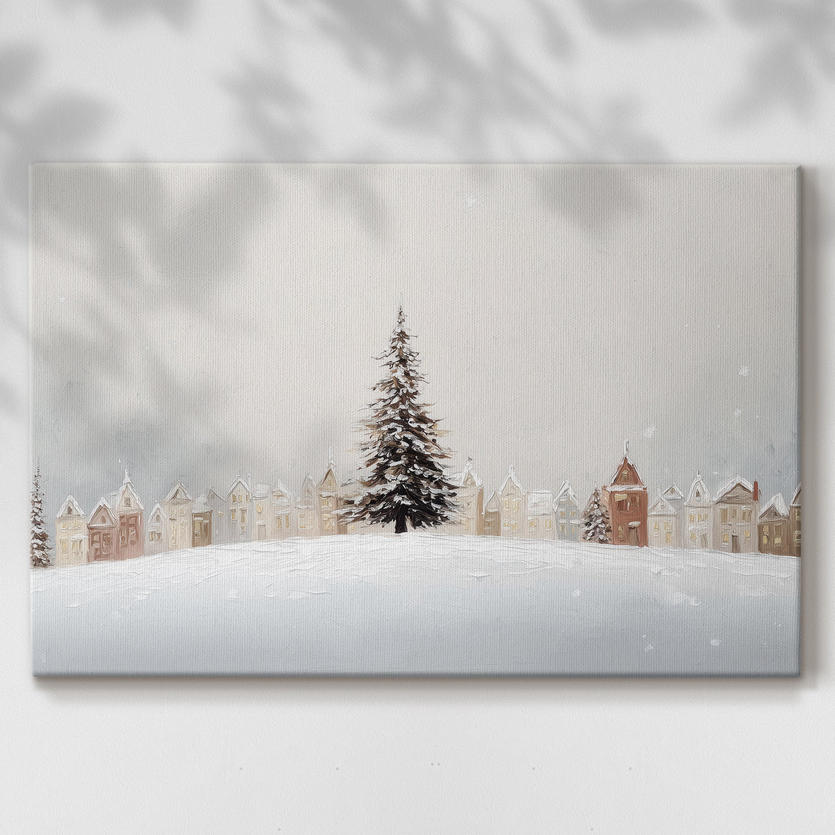 Pearled Skies Hush - Canvas Art Print