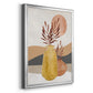 Adobe Moon I - Modern Framed Canvas Print