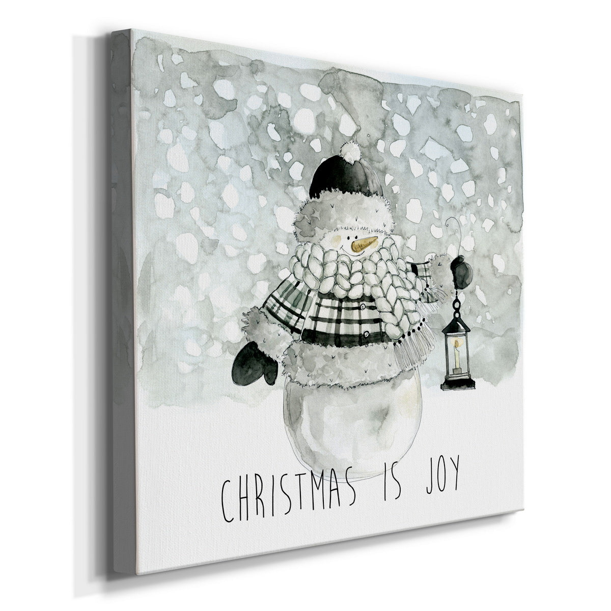 Christmas is Joy-Premium Gallery Wrapped Canvas - Ready to Hang