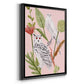 Birds in Motion V - Modern Framed Canvas Print