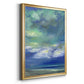 Island Midday - Modern Framed Canvas Print