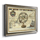 Nautical Map I Premium Framed Canvas- Ready to Hang