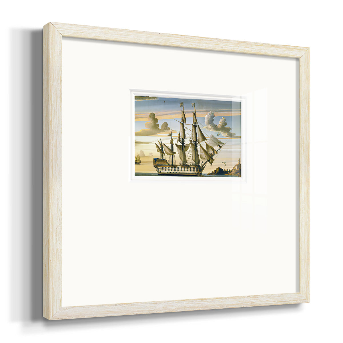 Frigate Premium Framed Print Double Matboard