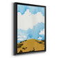 Summer Knoll I - Modern Framed Canvas Print