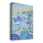 Sky Blue Beach Premium Gallery Wrapped Canvas - Ready to Hang