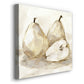 White Pear Study I-Premium Gallery Wrapped Canvas - Ready to Hang