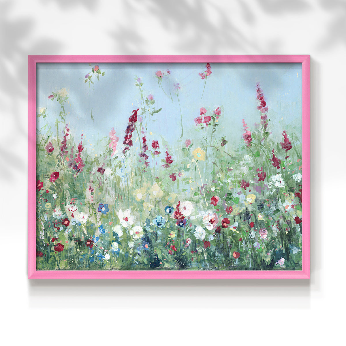 44433,wildflower,painting,landscape,meadow,flowers,nature,floral,tranquility,blue sky,colorful blooms,spring,artwork,garden,close-up,day scene,brush strokes,natural beauty,environment,botanical,flora,creative,serene,beauty,home decor,contemporary,visual art,scenic,summer,color palette,vivid,natural light,scenic view,inspiration,art gallery,elegant,Re-stickable,Plants & Flowers