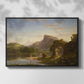 L'Allegro, 1845 - Floater Framed Canvas Print