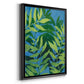 Ocean Vines I - Modern Framed Canvas Print