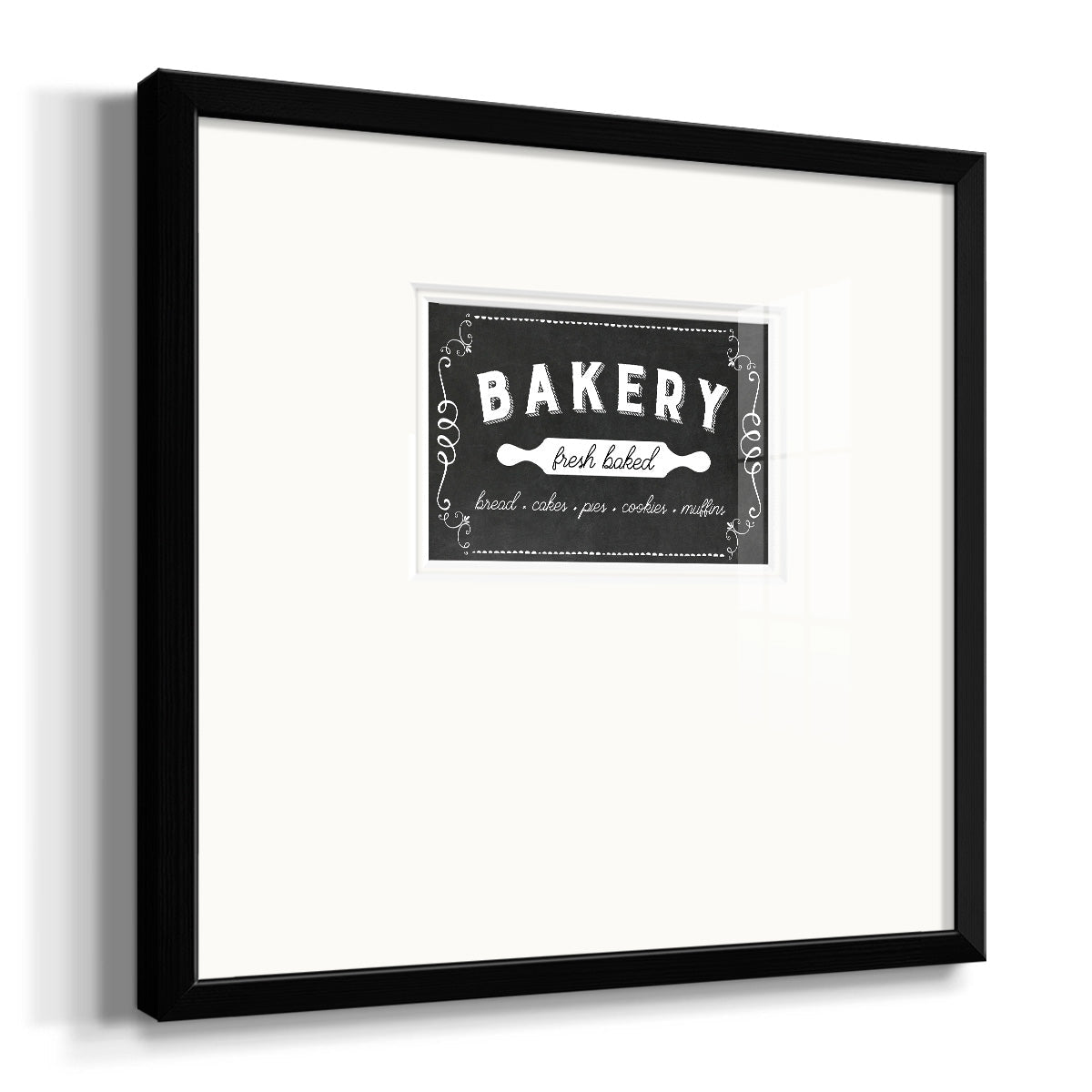 Bakery Premium Framed Print Double Matboard