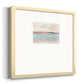 Sienna Horizon I Premium Framed Print Double Matboard