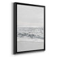 Gentle Tides II - Modern Framed Canvas Print