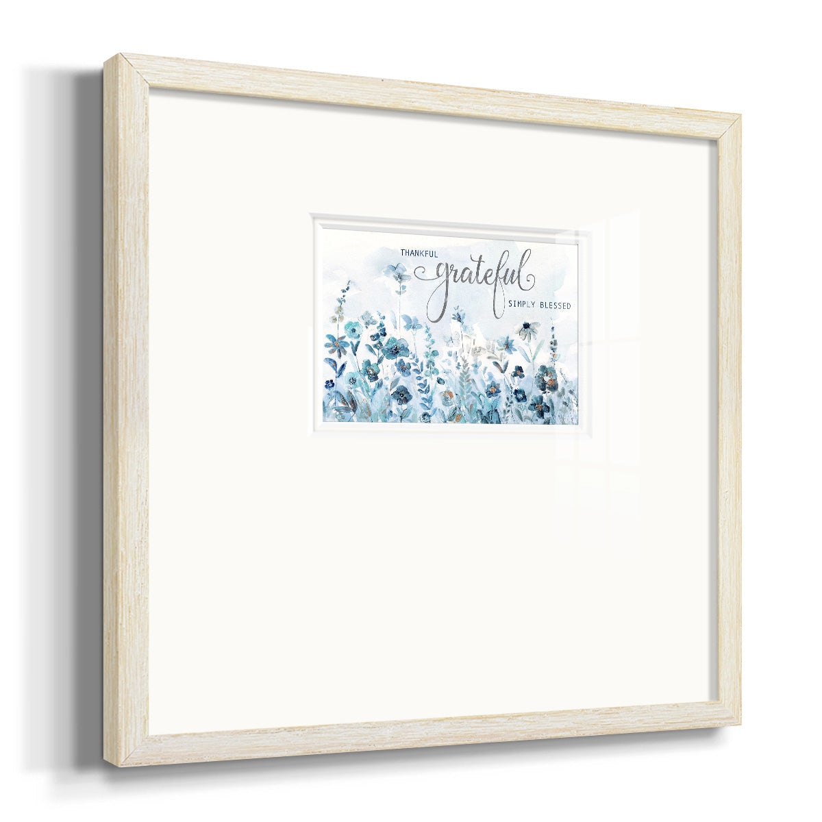 Glittering Meadow Premium Framed Print Double Matboard