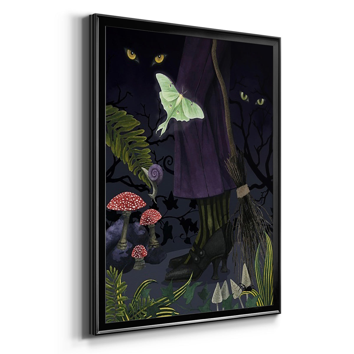 Hallowed Forest II -  Framed Canvas Print