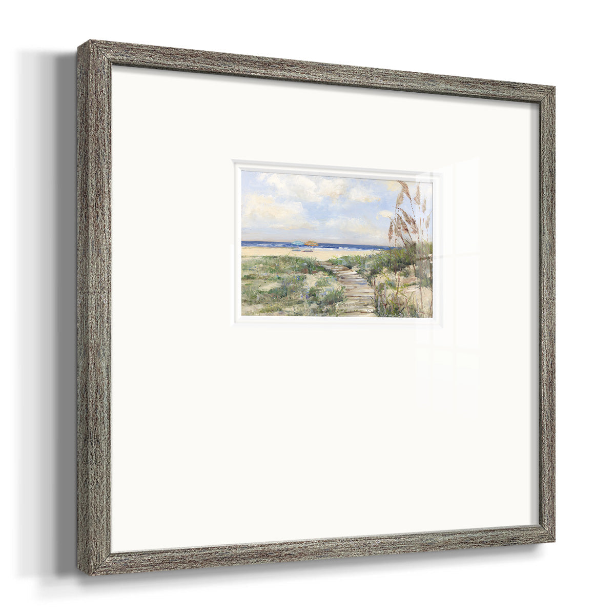 Summer Seas Premium Framed Print Double Matboard