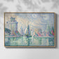 The Green Towers (Les tours vertes, la Rochelle), 1913 - Floater Framed Canvas Print