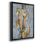 Grey Maiden I -  Framed Canvas Print