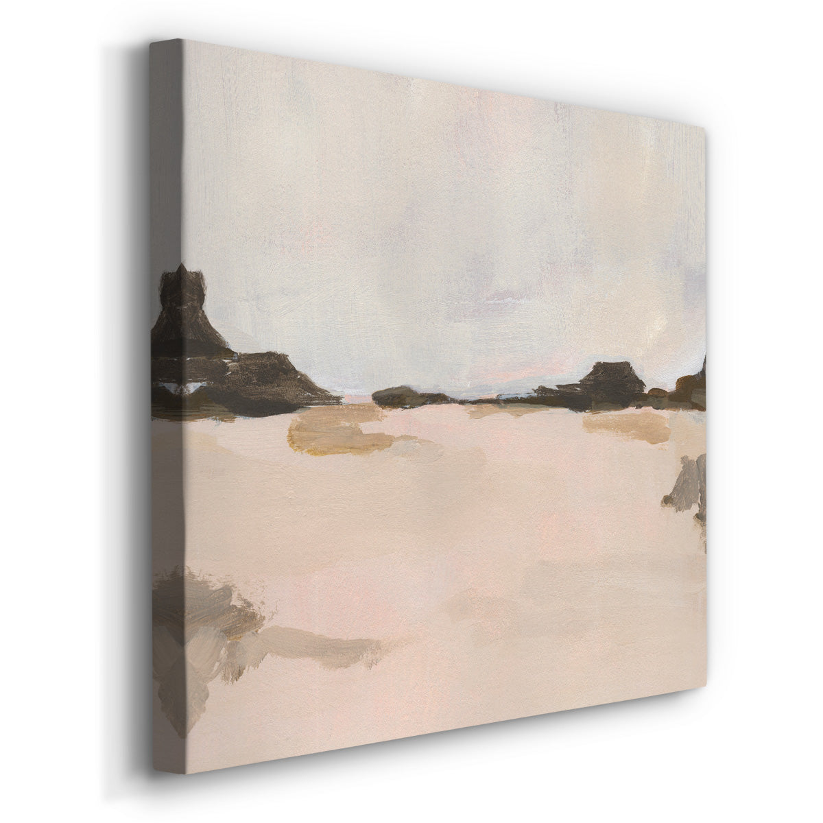 Misty Horizon Line II - Canvas Art Print