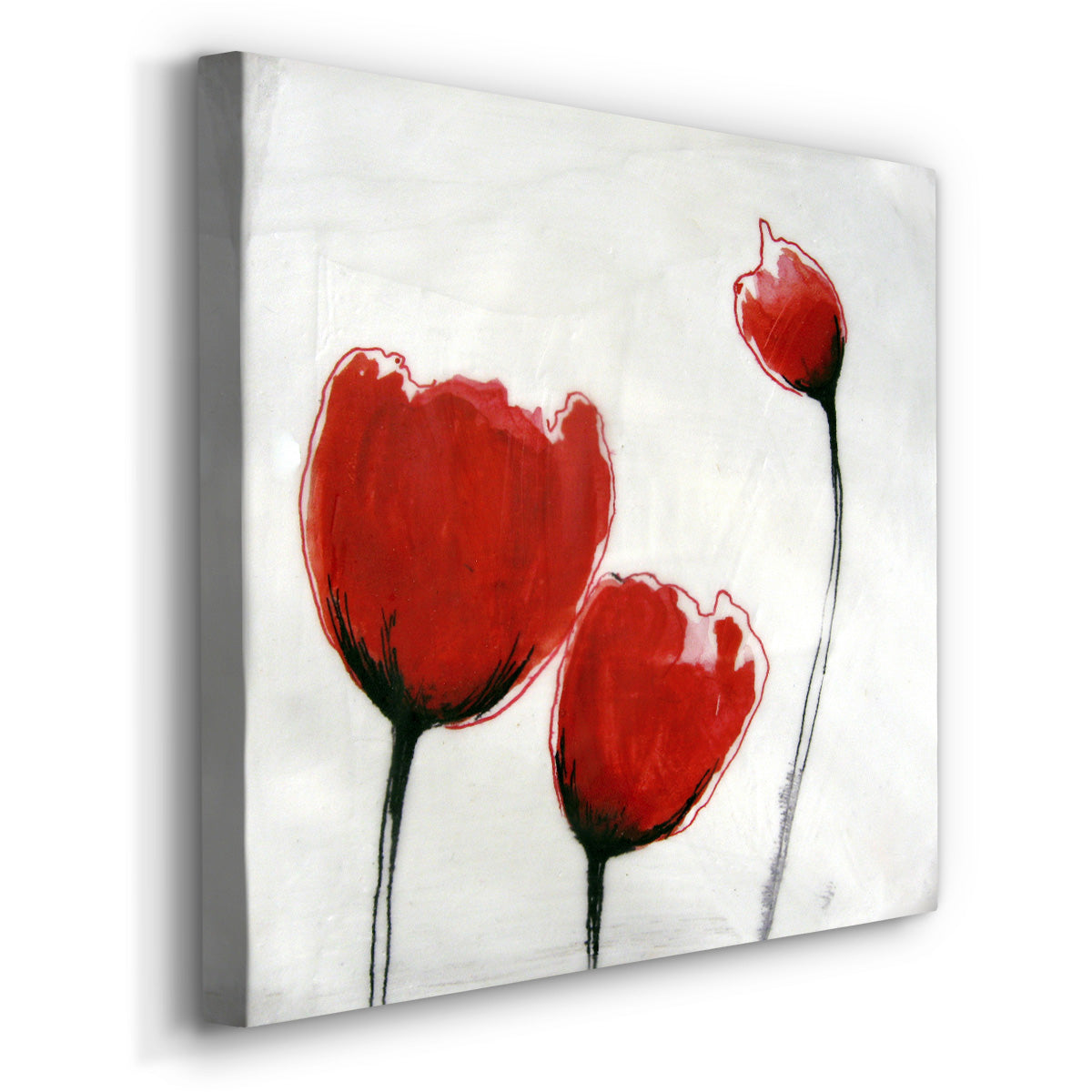 Red Drops VII - Canvas Art Print
