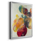 Earthy Fragments II - Modern Framed Canvas Print