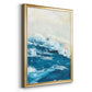 Wave after Wave I - Modern Framed Canvas Print