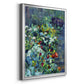 Lots of Love in the Garden - Modern Framed Canvas Print