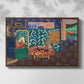 Interior with Aubergines, 1911 - Floater Framed Canvas Print