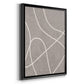 Fissures I - Modern Framed Canvas Print