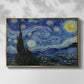 The Starry Night, 1889 - Floater Framed Canvas Print