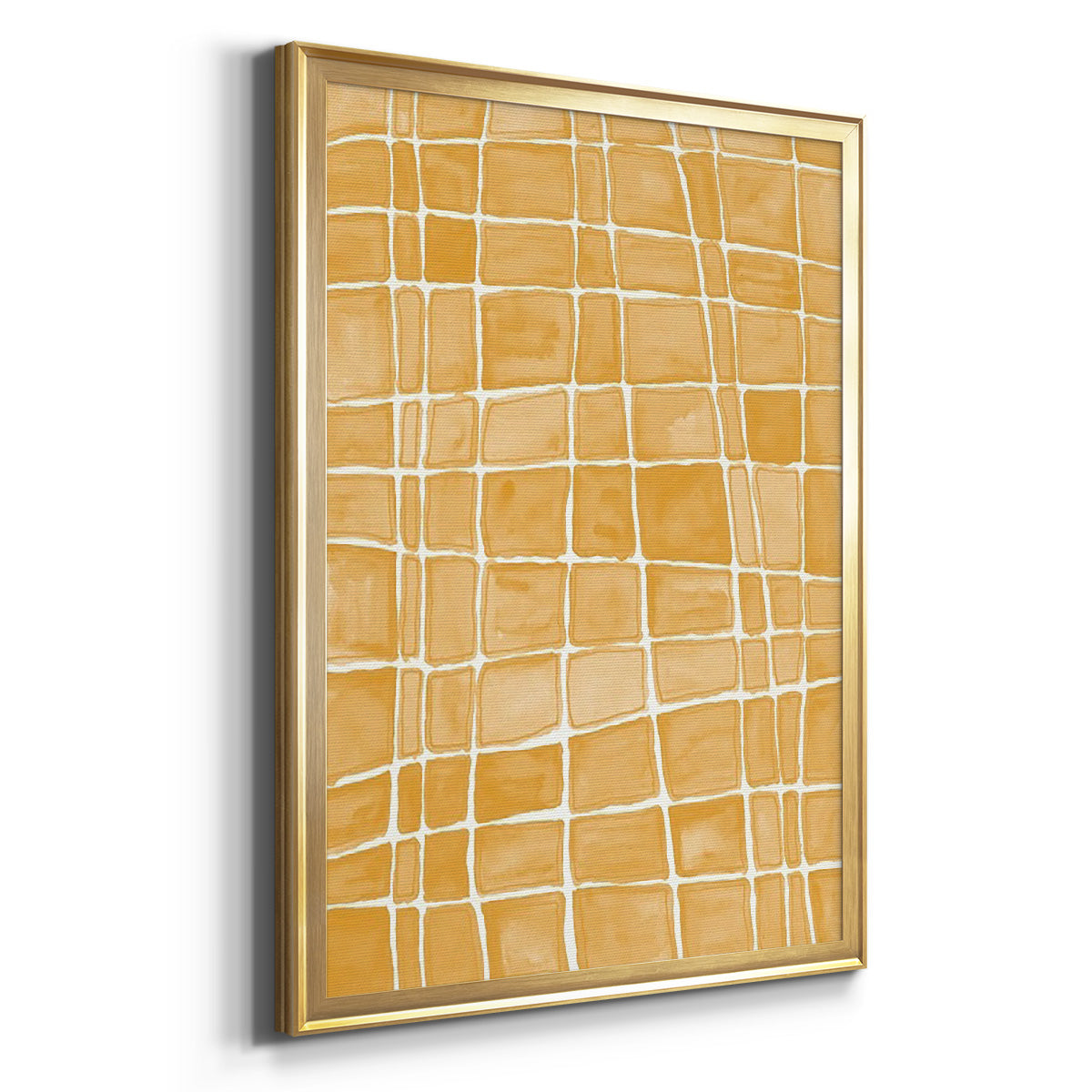 Square Bluff IV - Modern Framed Canvas Print