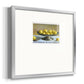 Silver Lemons Premium Framed Print Double Matboard