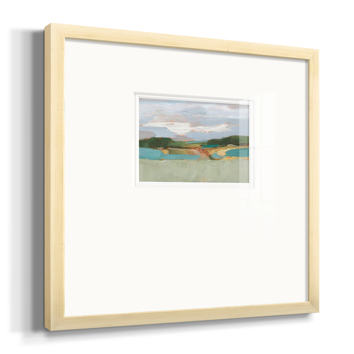 High Noon Vista Study II Premium Framed Print Double Matboard