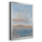 Visible Horizon II - Modern Framed Canvas Print