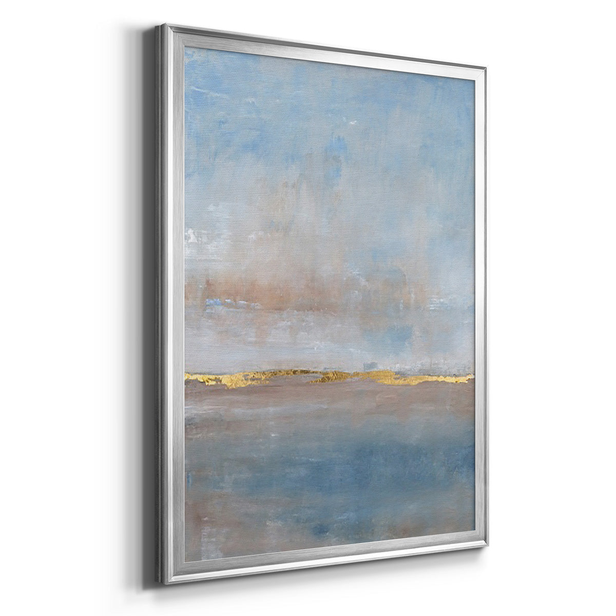 Visible Horizon II - Modern Framed Canvas Print