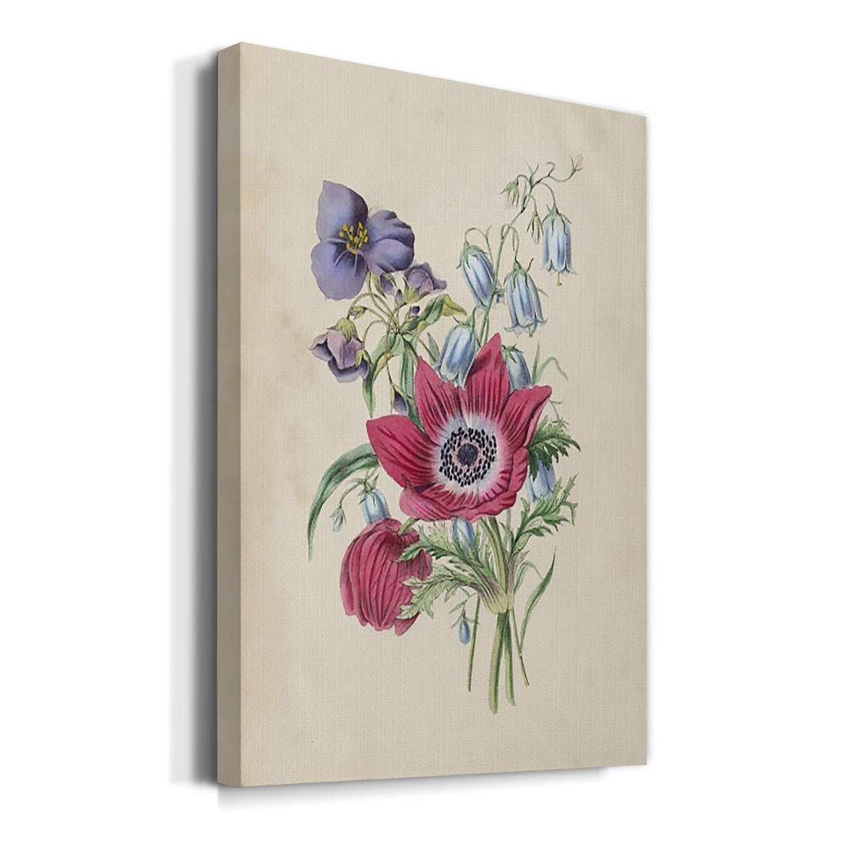 Antique Garden Bouquet I Premium Gallery Wrapped Canvas - Ready to Hang