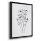 Farmhouse Plants I - Modern Framed Canvas Print