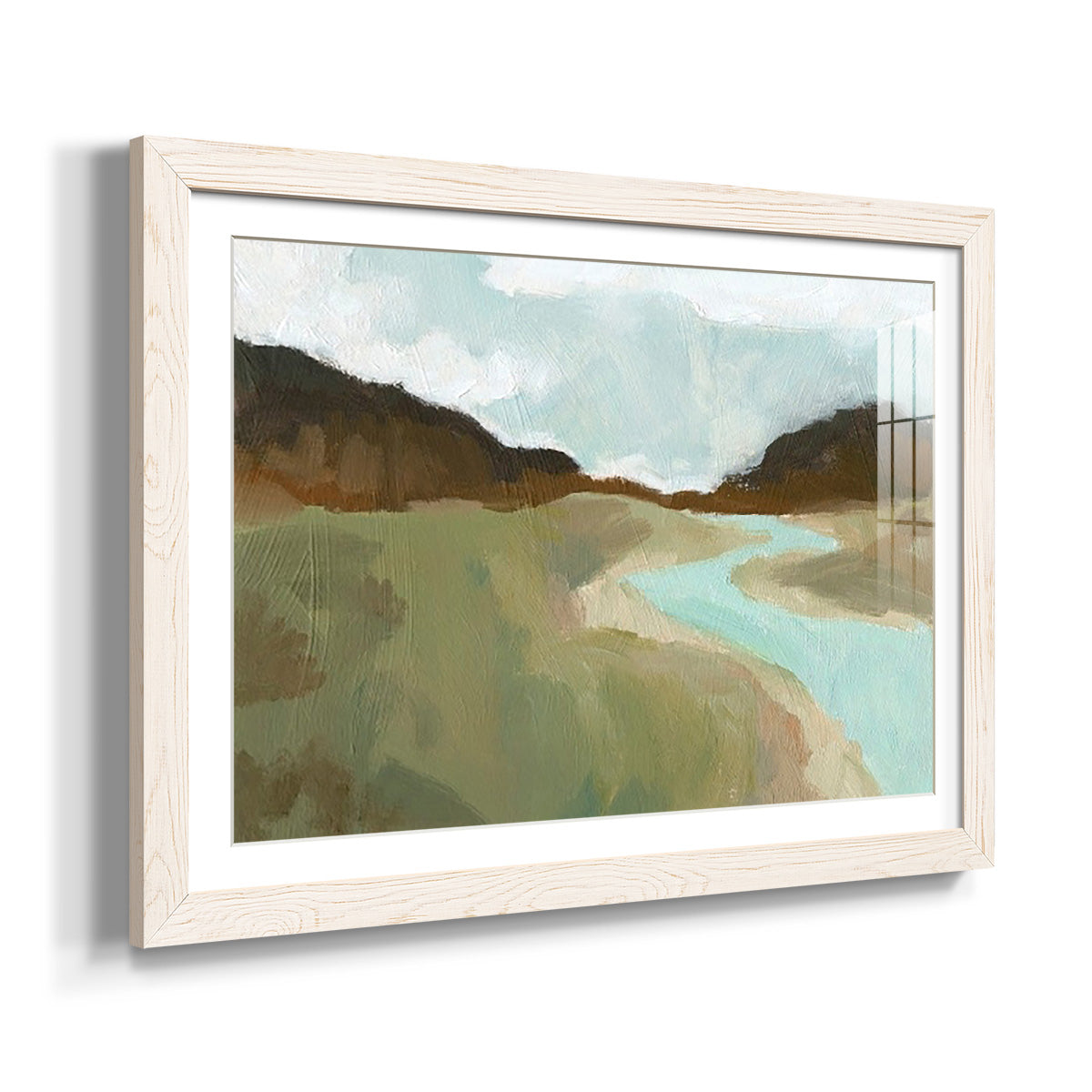 Coldwater Hills I - Barnwood Framed Art Print