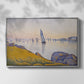 Evening Calm, Concarneau, Opus 220, 1891 - Floater Framed Canvas Print
