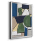 Spatial Mix II - Modern Framed Canvas Print