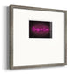 Neon Love II Premium Framed Print Double Matboard