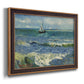 The Sea at Les Saintes - Ornate Framed Canvas Print