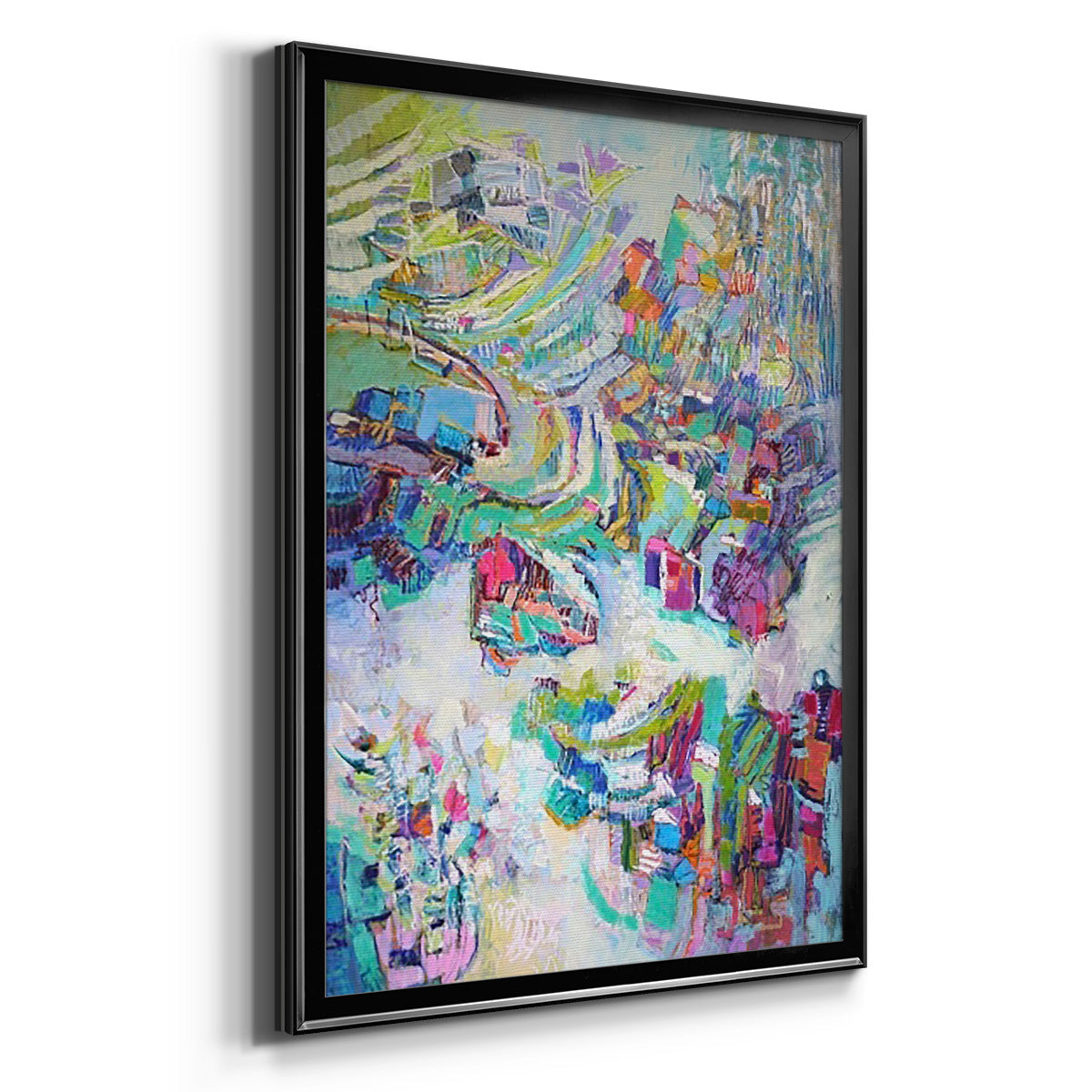 Gathering up the Goddess II - Modern Framed Canvas Print