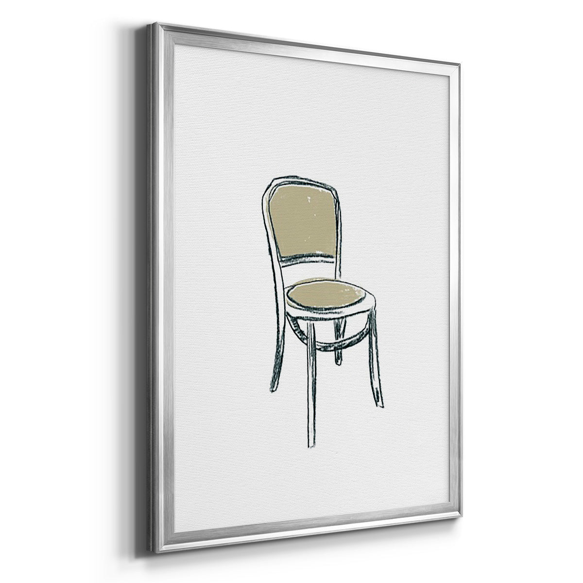 Take a Seat XI - Modern Framed Canvas Print