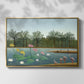 The Flamingoes (Les Flamants), 1907 - Floater Framed Canvas Print