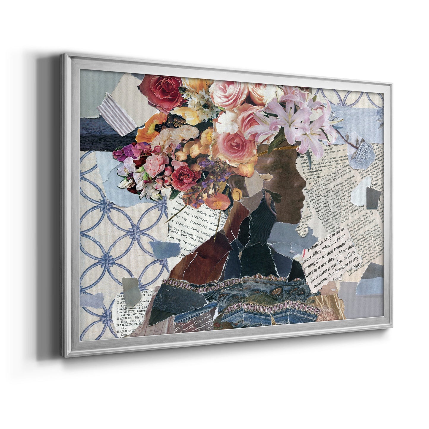 Contemplation I - Modern Framed Canvas Print