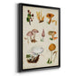 Mushroom Species VI - Modern Framed Canvas Print