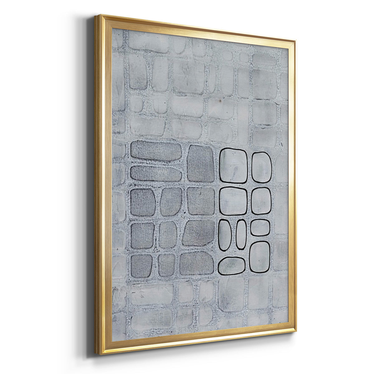 Lumen Colour II - Modern Framed Canvas Print