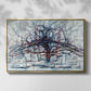 Horizontal Tree, 1912 - Floater Framed Canvas Print